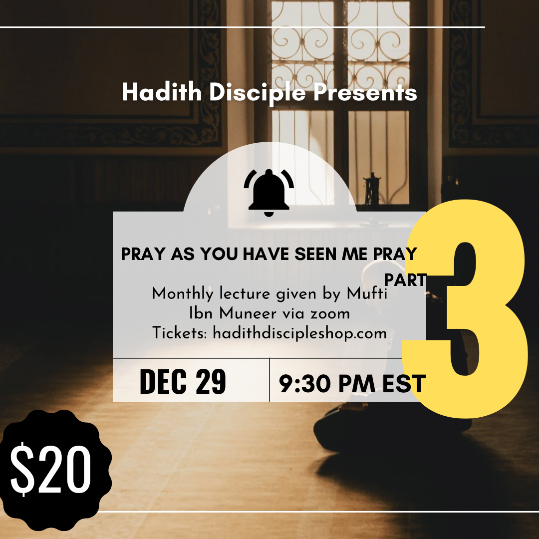 Pray as you have seen me pray Part 3