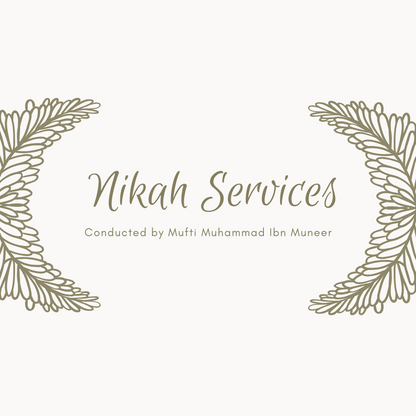 Nikah Services (In Person)