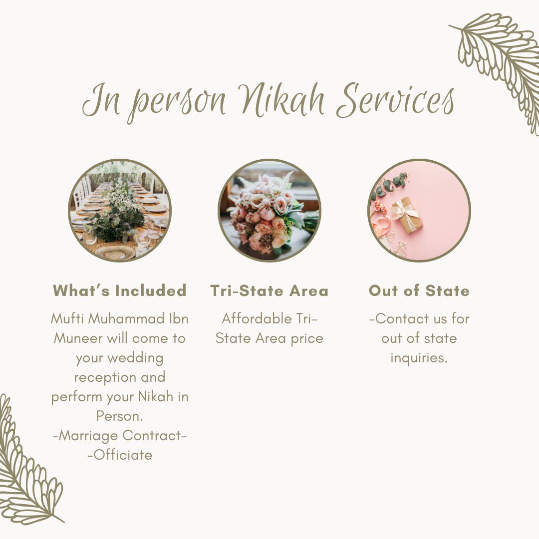 Nikah Services (In Person)