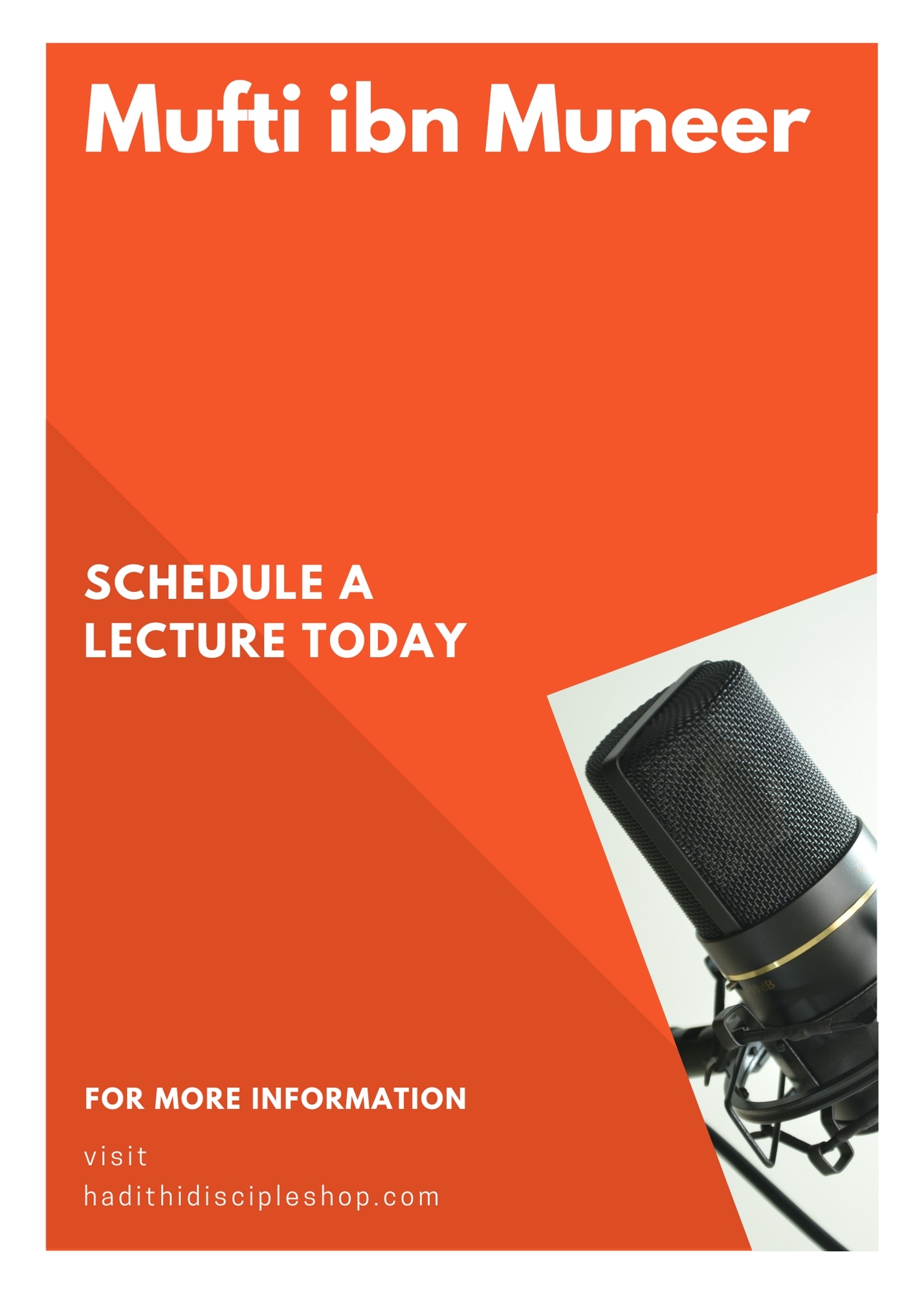 Schedule a Lecture Today